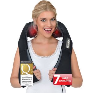 Nekmassageapparaat HET ORIGINEEL Donnerberg® Premium Shiatsu massageapparaat voor nek rug en schouder massage apparaat met warmte en vibratie 7 jaar garantie