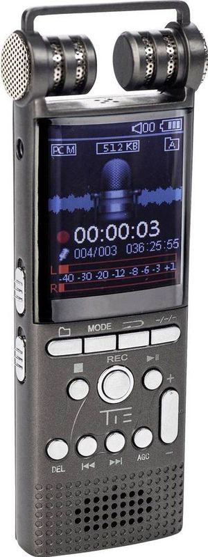 Tie Studio - TX26 - Mobiele Audiorecorder - Zwart - Professioneel