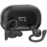 TIE Bluetooth In-Ear Oortelefoon TBE1018 - Waterdichte Sporthoofdtelefoon met Powerbank - Maat S, M, L - Zwart