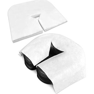 Zen Premium wegwerphoofdkussens voor massagetafels - 41 cm x 31 cm, spleetweefsel voor de neus van zacht fleece, massage-accessoire voor alle cosmetische tafels en therapiebanken (300 stuks)