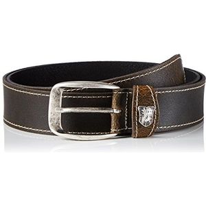 Werner Trachten Trachtengürtel - Ceinture - Mixte, Braun (braun pull up 510), 85 cm