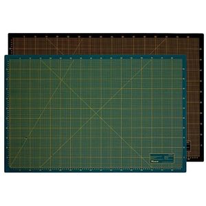 Snijmat Groen Zwart 60x90cm 3-laags snijmat A1 Zelfherstellend - Knutselonderlegger - Snijonderlegger - Snijmat - Bureauonderlegger - Bureaunaaionderlegger