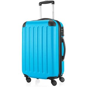 HAUPTSTADTKOFFER - SPREE - Koffer handbagage hard case trolley uitbreidbaar, TSA, 4 wielen, 55 cm, 42 liter, blauw
