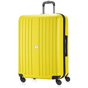 Hauptstadtkoffer - XBERG koffertrolley, rijstkoffer, harde kommat (S, M, L), geel, 75 cm, koffer
