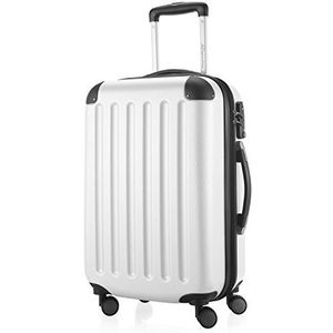 HAUPTSTADTKOFFER - SPREE - Koffer handbagage hard case trolley uitbreidbaar, TSA, 4 wielen, 55 cm, 42 liter, wit