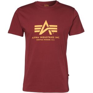 Shirt - Jersey - Ronde Hals - Logoprint - Kwartmouw - Normale Pasvorm