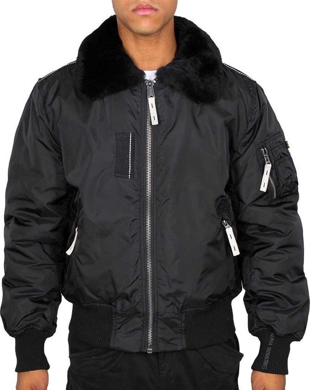 Alpha Industries - Injector III - Winterjas - Zwart - 100% Nylon
