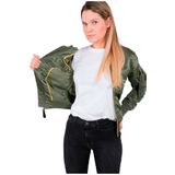 MA-1 VF LW - Zomerversie - Vrouwen - Zwart - Nylon