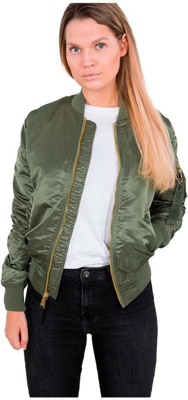 MA-1 VF LW - Zomerversie - Vrouwen - Zwart - Nylon