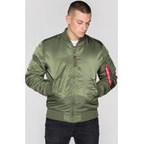 Alpha Industries MA-1 VF 59 lang bomberjack voor heren Sage-Green