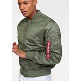 Alpha Industries MA-1 VF 59 lang bomberjack voor heren Sage-Green