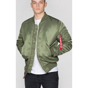 Alpha Industries MA-1 VF 59 lang bomberjack voor heren Sage-Green