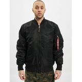 Alpha Industries - MA-1 VF 59 Long - Bomber Jas - Groen - 100% Nylon Buitenkant en Voering