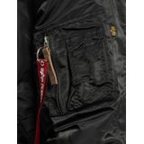 Alpha Industries - MA-1 VF 59 Long - Bomber Jas - Groen - 100% Nylon Buitenkant en Voering