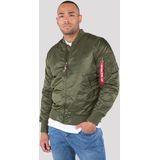 Alpha Industries Bomberjacke "MA-1 VF59 LONG", ohne Kapuze, gefüttert