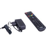 XORO HRT 8770 TWIN - DVB-T2 FullHD Receiver, integriertes Freenet TV Entschlüsselungssystem, TWIN-Tuner (zwei Empfangsteile), PVR Ready, Timeshift, Mediaplayer