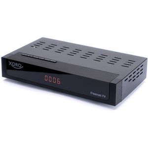Xoro HRT 8770 Tweeling (DVB-T/T - DVB-C - TV-ontvange - Zwart