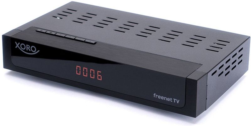 Xoro HRT 8770 Tweeling (DVB-T/T - DVB-C - TV-ontvange - Zwart