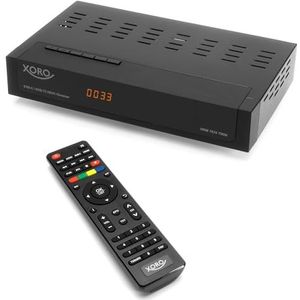 XORO - HRM 7670 - FullHD DVB-T/T2/C Combo Receiver - USB 2.0 - PVR Ready