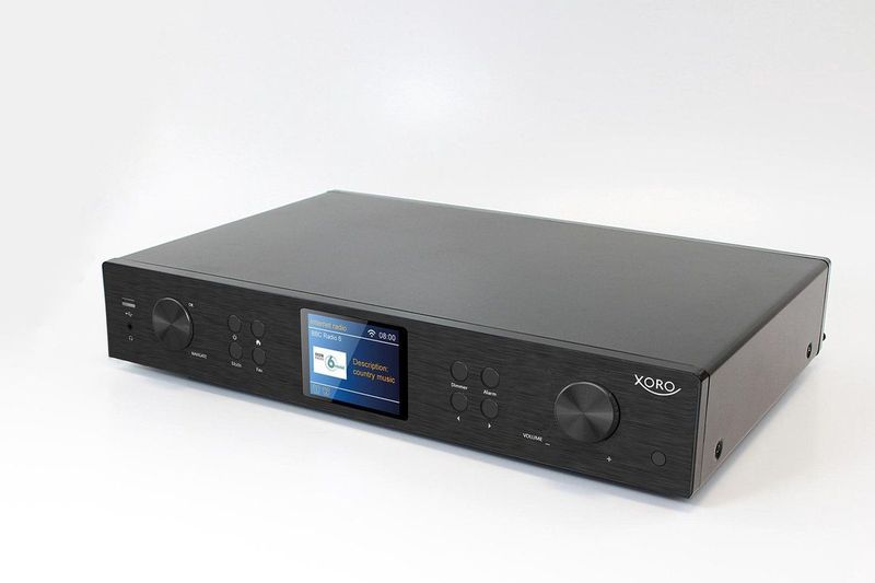Xoro HFT 440 Digitale Hifi-tuner met WLAN-antenne en DAB+/FM