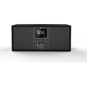 XORO DAB 700 IR - Wi-Fi internetradio met FM en DAB+, Spotify Connect, Bluetooth, USB-mediaspeler, 2 x 10 W stereo luidspreker, wekfunctie, kleurendisplay