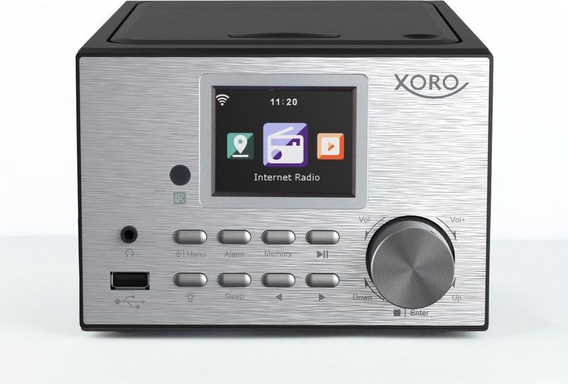 Xoro HMT500 Pro - Stereosysteem - Zwart - WiFi - Bluetooth - CD Speler - 2x 10 W