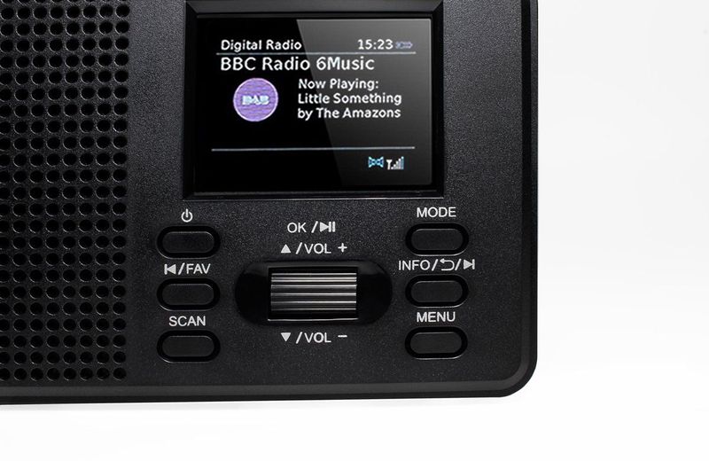 Xoro DAB 142 DAB+ - FM Draagbare Radio met Bluetooth