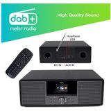 Xoro HMT600 V2 CD Speler  -Wlan internet radio - DAB+ - FM -Spotify connect -bluetooth