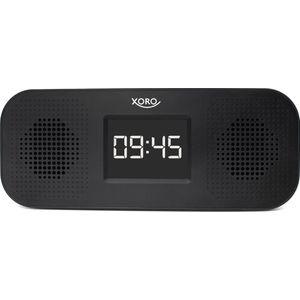 Xoro HMT 425 Digitale WLAN-internetradio, met 2,8 inch kleurendisplay, Bluetooth 4.1, Spotify Connect, Podcast, USB-mediaspeler, FM/DAB+ zendersimulatie, wekker