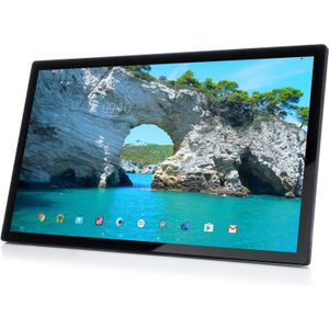 Xoro MegaPAD 3204 V6 32 inch LCD FHD Tablet PC (Q.Core 1,8 GHz, 16 GB IPS Multitouch Display, FP HDD, BT 5.0, 2 GB RAM, Android 11, zonder batterij) zwart