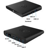 Homatics - BoxQ S - Android TV Box - 4K - Streaming - WiFi 5 - Bluetooth 4.2