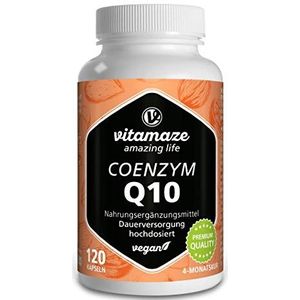 Vitamaze - Coenzyme Q10 - Capsule - 200 mg - Veganistisch - 120 Capsules