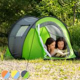 Pop-up Tent Waterkolom 1500 Mm/Cm² Blauw-oranje 401674
