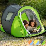 Pop-up Tent Waterkolom 1500 Mm/Cm² Blauw-oranje 401674