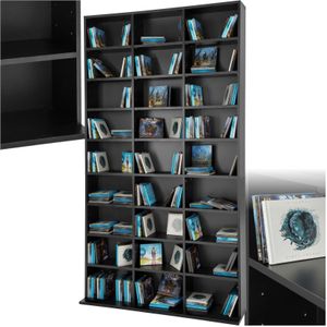 Kast Christel 180x102x23,5cm - zwart