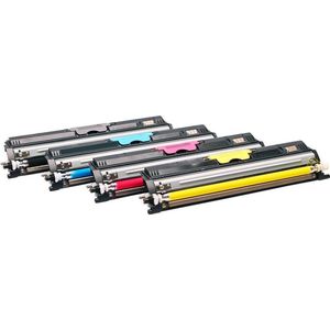 Set 4x ABC huismerk toner geschikt voor Epson Aculaser C1600 CX16 CX16DNF CX16DTNF CX16NF C 1600 CX 16 DNF NF DTNF