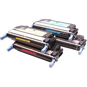 Set 4x ABC huismerk toner geschikt voor HP Color LaserJet 4600 4600DN 4600DTN 4600HDN 4600N 4610 4610N 4650 4650DN 4650HDN 4650N HP 641A C9720A C9721A C9722A C9723A