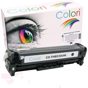 Colori huismerk toner cyan geschikt voor HP Color Laserjet CM2320 CM2320CB CM2320N CM2320NF CM2323 CM2720FXI CP2020 CP2024 CP2024DN CP2024N CP2025 CP2025DN CP2025N CP2025X CP2026 CP2026DN CP2027 CC531A