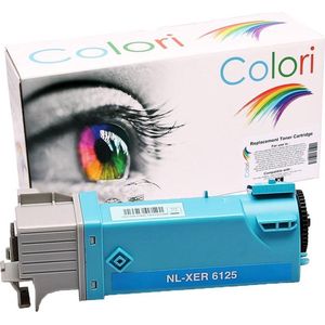 Colori huismerk toner geschikt voor Xerox Phaser 6125 cyan voor Xerox Phaser 6125 Phaser 6125N Phaser 6125VN