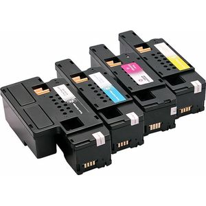 Set 4x ABC huismerk toner geschikt voor Xerox Phaser 6020 6020BI 6022 6027 WC6025 WC6027 WorkCentre 6025