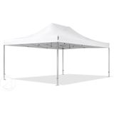 4x6 M Easy Up Partytent Vouwpaviljoen met Zijwande - PROFESSIONAL Alu 50 M - Wit