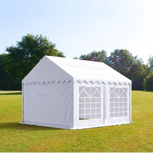 Partytent 3x5m PVC 700 wit waterdicht Feesttent