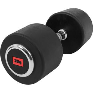 Gorilla Sports Dumbell - 25 Kg - Gietijzer (rubber Coating)