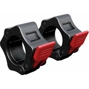 Gorilla Sports Lock Jaw Collar - 30 mm - 2 stuks - Halter sluiting - Barbell sluiter