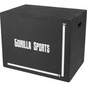 Gorilla Sports Plyobox - Springbox - Crossfit - Hout - 51/60,5/76 cm