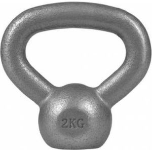 Gorilla Sports Kettlebell - Gietijzer - 2 kg