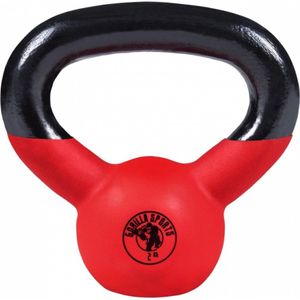 Gorilla Sports Kettlebell - Gietijzer (rubber coating) - 2 kg
