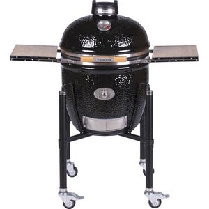 Monolith - kamado -Houtskoolbarbecue - Classic - PRO2.0 - zwart - met onderstel- 46 cm