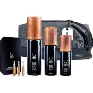 Ebenholz - Gezichtsverzorgingsset - Cleanser Fresh Gel 90 ml + Perfector Ampoules 7 x 2 ml + Power Care 60 ml + Firming Eye Serum 30 ml + Toiletry Bag 1 Stk.