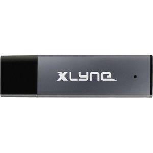 Xlyne ALU 177569-2 USB-stick 64 GB USB 2.0 Aluminium, Grijs